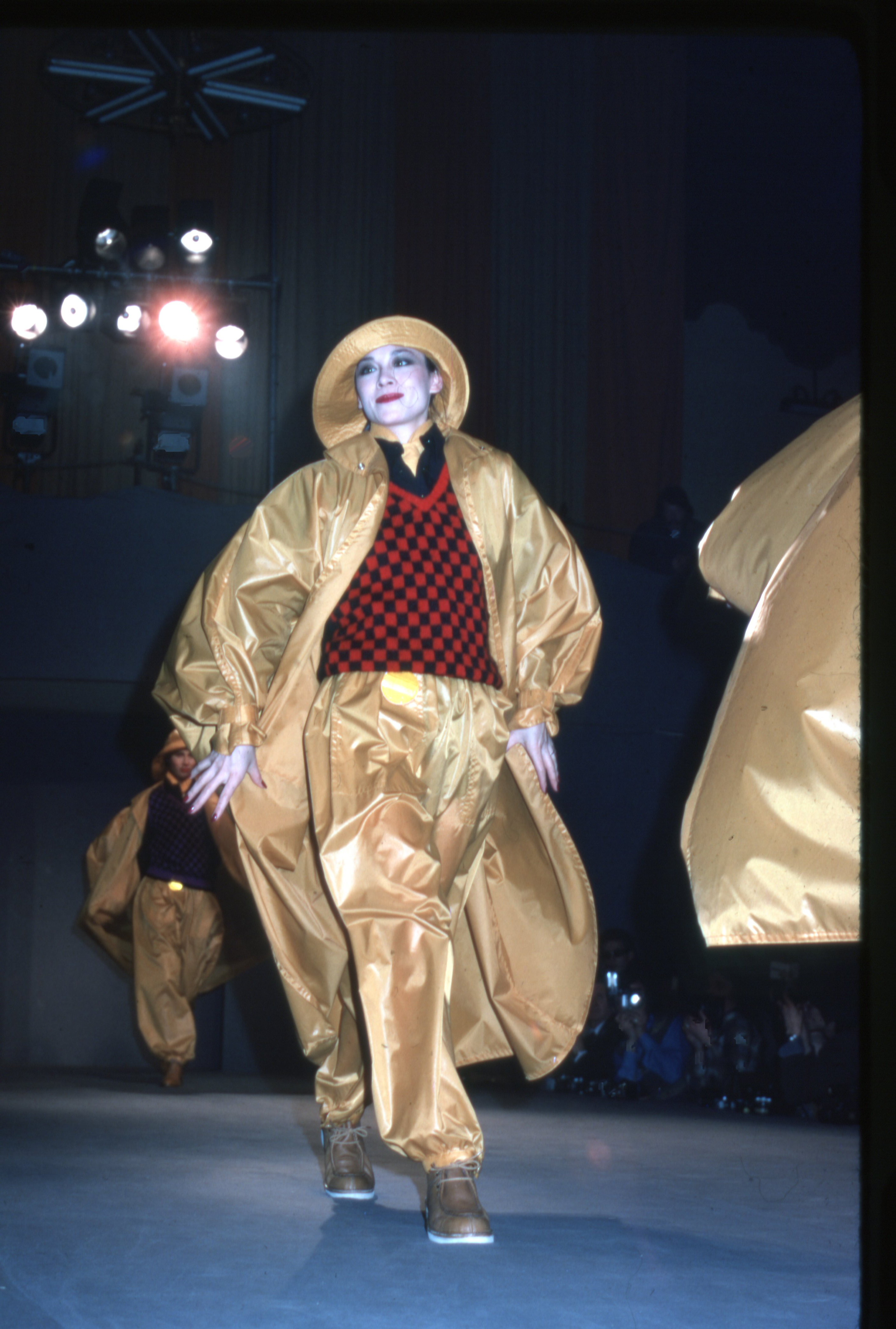 Scanned 1970's fashion slides of Paris Runway shows